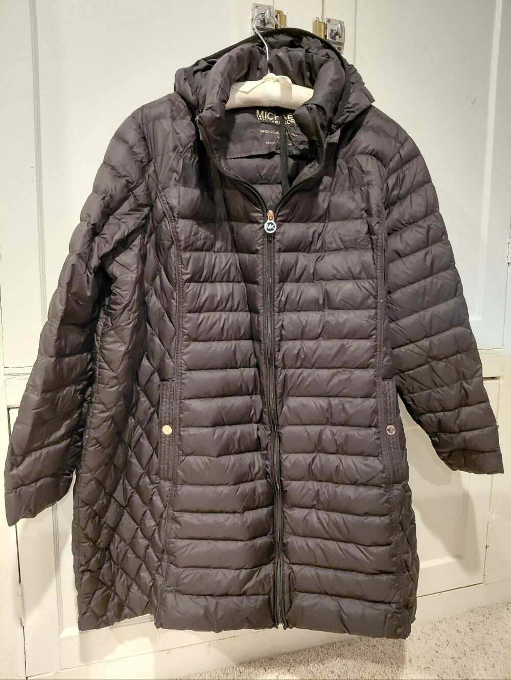 Michael Kors women's plus size down filled packable puffer coat size 3X